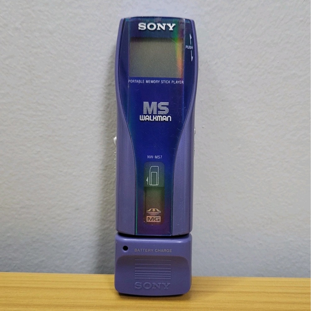 VTG Sony MS Walkman‎ Digital Stick Player Vintage NW-MS7 Untested For Parts
